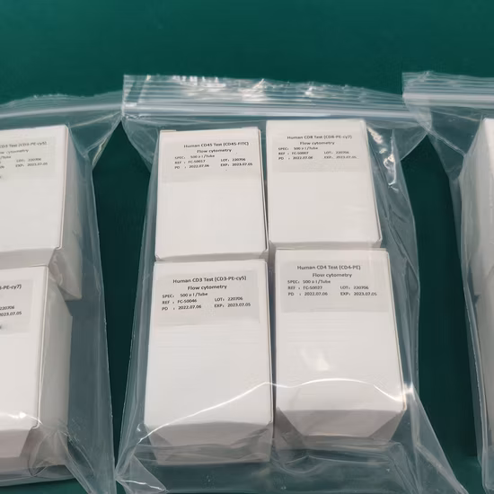 臨床研究および臨床診断用の CE 承認フローサイトメーター装置。フローサイトメトリー装置